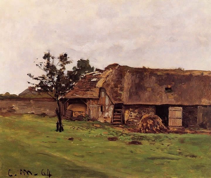 Claude Monet Farm near Honfleur
